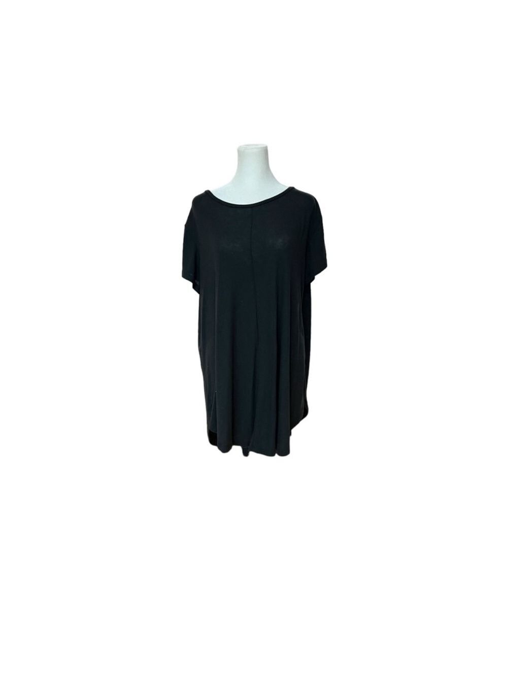 Primark Black T-Shirt Dress XL